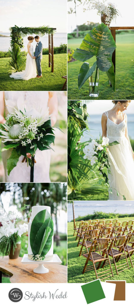 simple-green-and-white-tropical-weddings